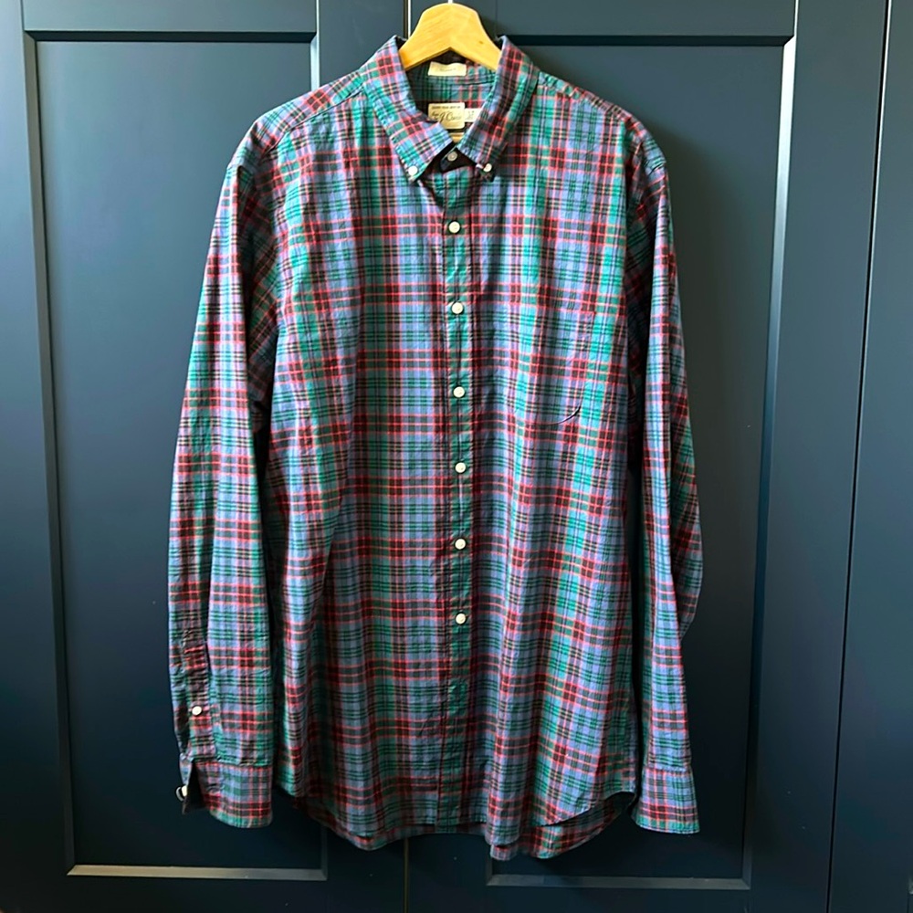J Crew Classic Shirt Large Tall